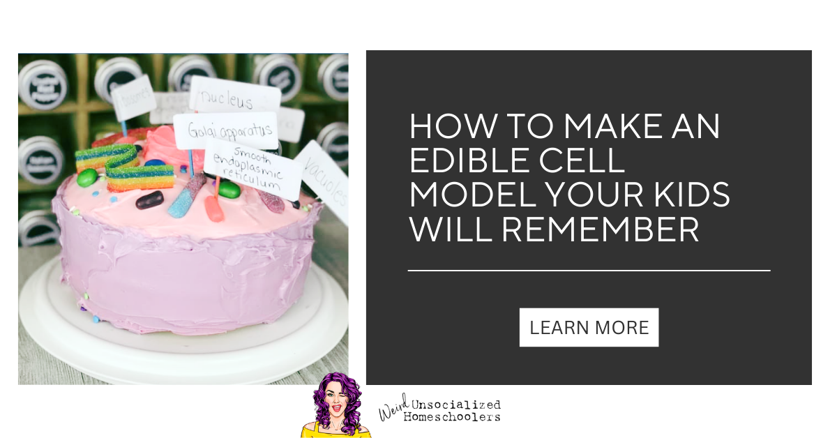 Como fazer um modelo de célula comestível que seus filhos vão lembrar